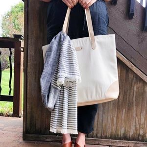 Ivory Handbag Tote